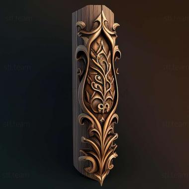 3D model Mezuzah (STL)